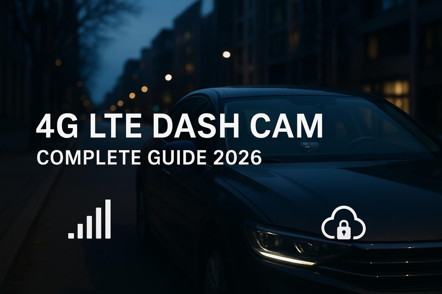 4G LTE Dash Cam Complete Guide 2026: Everything You Need to Know Before Buying