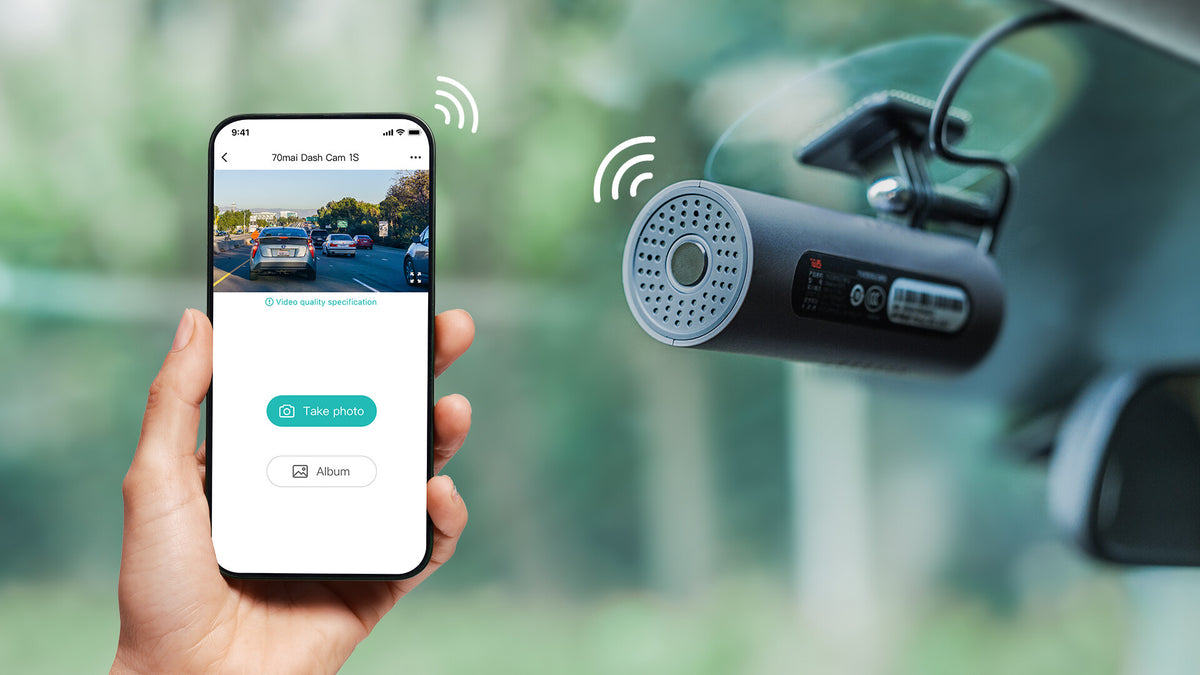 70mai Dash Cam 1S 1080P with 130° FOV & Voice Control – 70mai Official ...