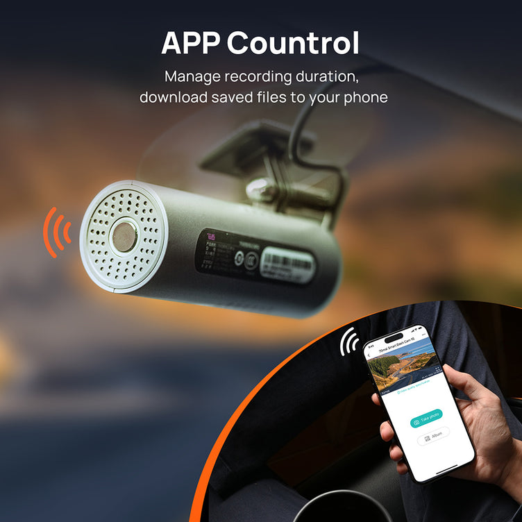 70mai Dash Cam 1S Voice Control Smart Driving Assistant - 70mai Official Store