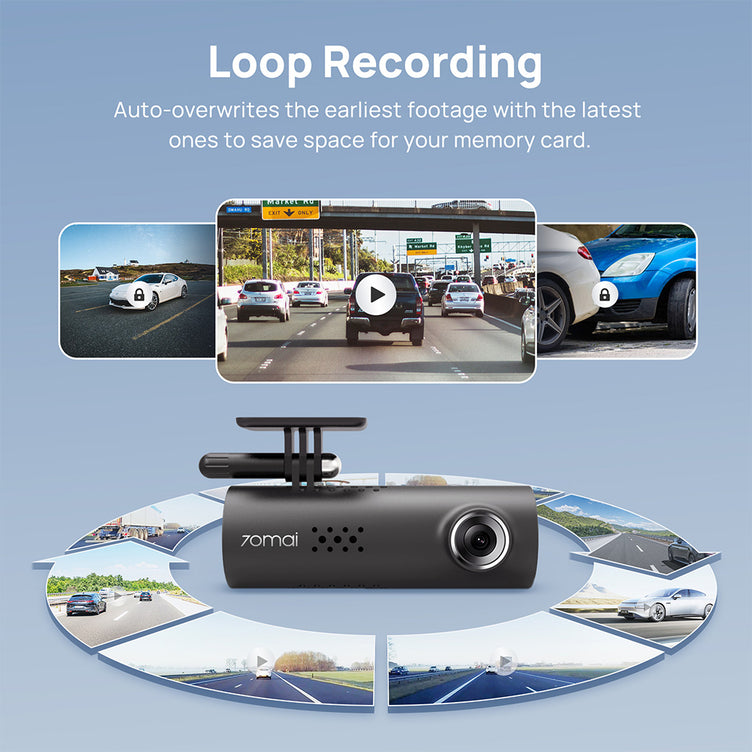 70mai Dash Cam 1S Voice Control Smart Driving Assistant - 70mai Official Store