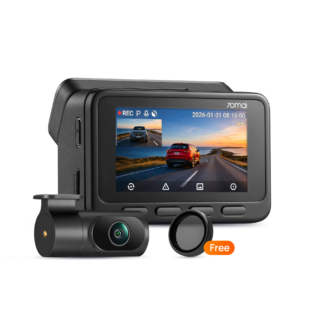 Dash Cam 4K A900 Ultra – Flagship Dual 4K HDR Camera Sony STARVIS 2 IMX678 Sensors