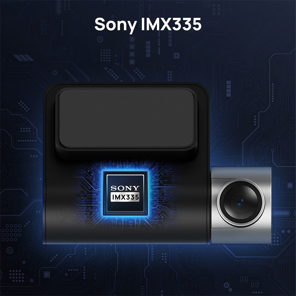 70mai Dash Cam A500S 2.7K Ultra Full HD Dual-channel Optional