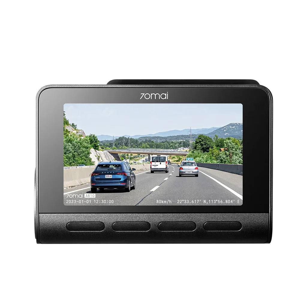 70mai Dash Cam 4K A810 with Sony STARVIS 2 IMX678, 4G LTE & Dual HDR Supported