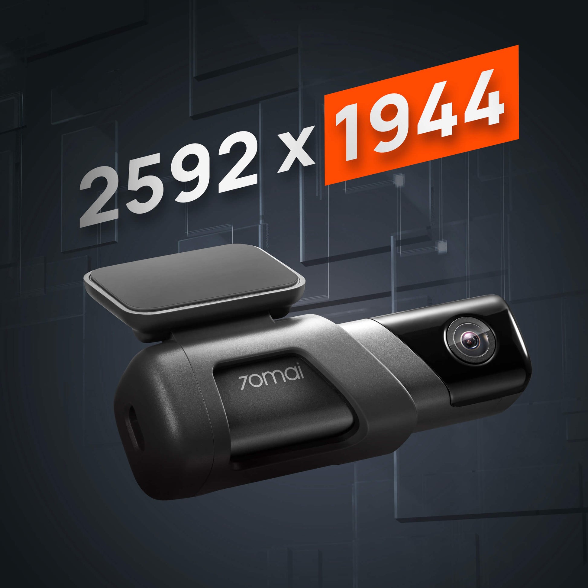 70mai Dash Cam M500 2.7K HDR Night Vision 170° FOV Driving Assistant – 70mai  Official Store